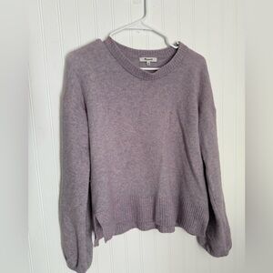 Madewell Sweater Women's XXS Purple Pink Wool Alpaca Blend